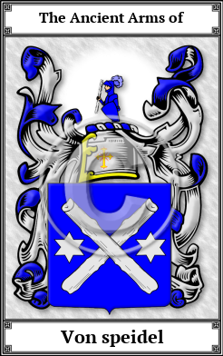 Von speidel Family Crest Download (JPG) Book Plated - 600 DPI